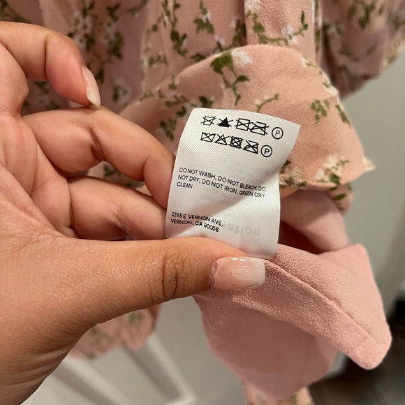 Reformation Morris Smocked Mini Dress in Melody size 4 - Picture 5 of 11